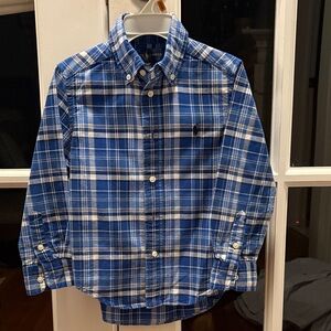 Ralph Lauren Plaid Kids Oxford shirt
